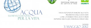 Invito Acqua Essenziale per la Vita Roma_Fronte
